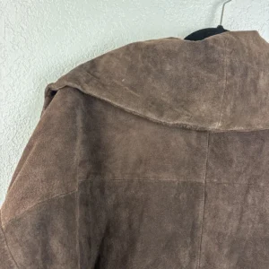 Express Vintage Brown Suede Leather Jacket Men's Size 40 – photo 7