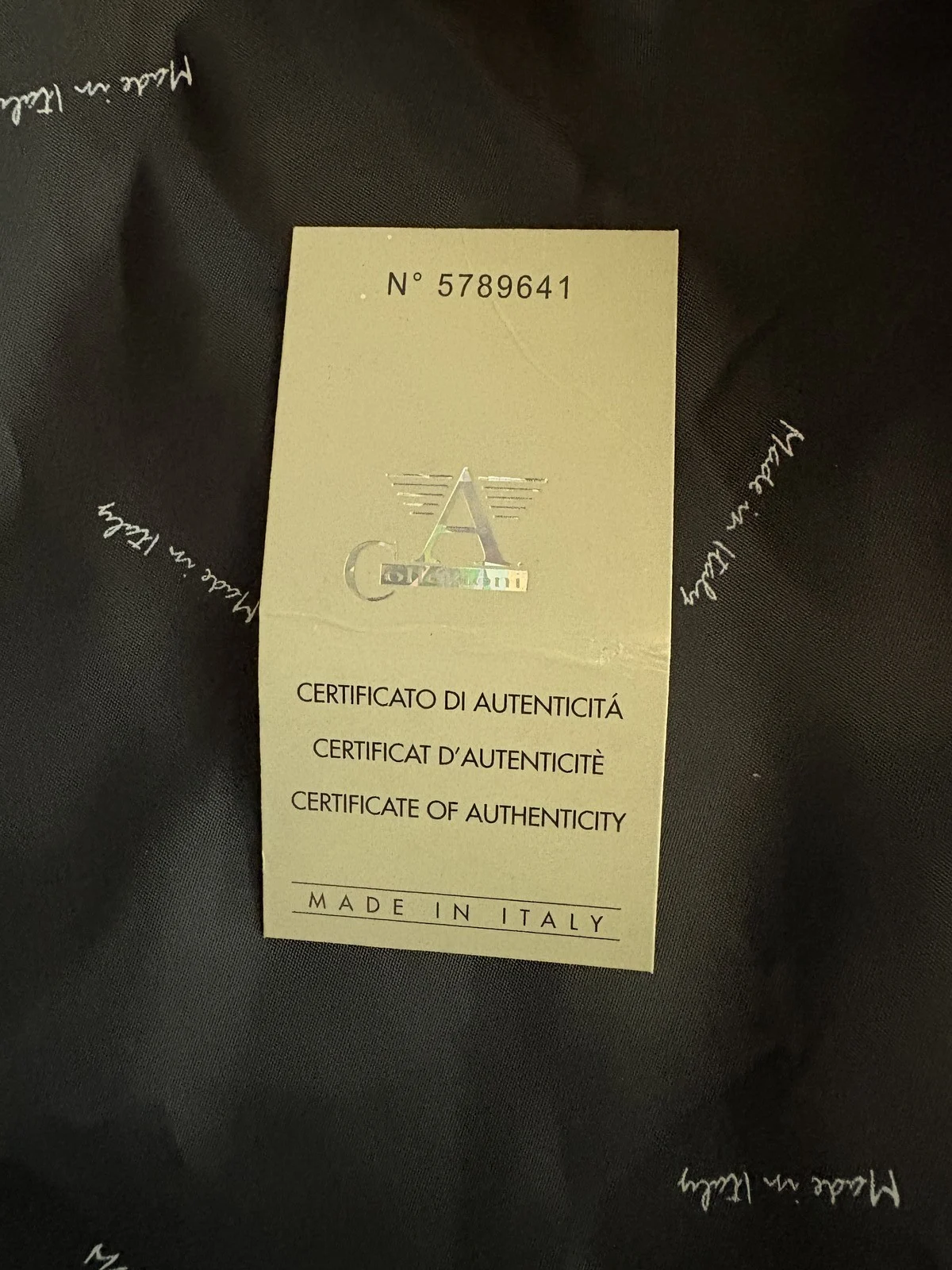 CA Collezioni Men's Suede Jacket XL Made in Italy – photo 5