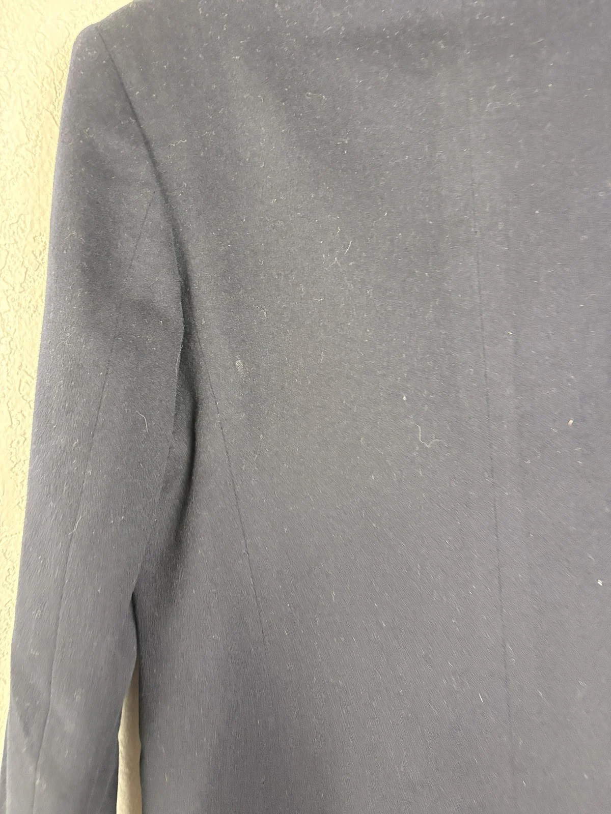 Alan Austin Vintage Navy Blue Double Breasted Blazer 42R Made in Italy – photo 5