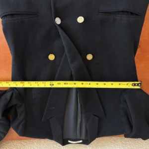 Alan Austin Vintage Navy Blue Double Breasted Blazer 42R Made in Italy – photo 7