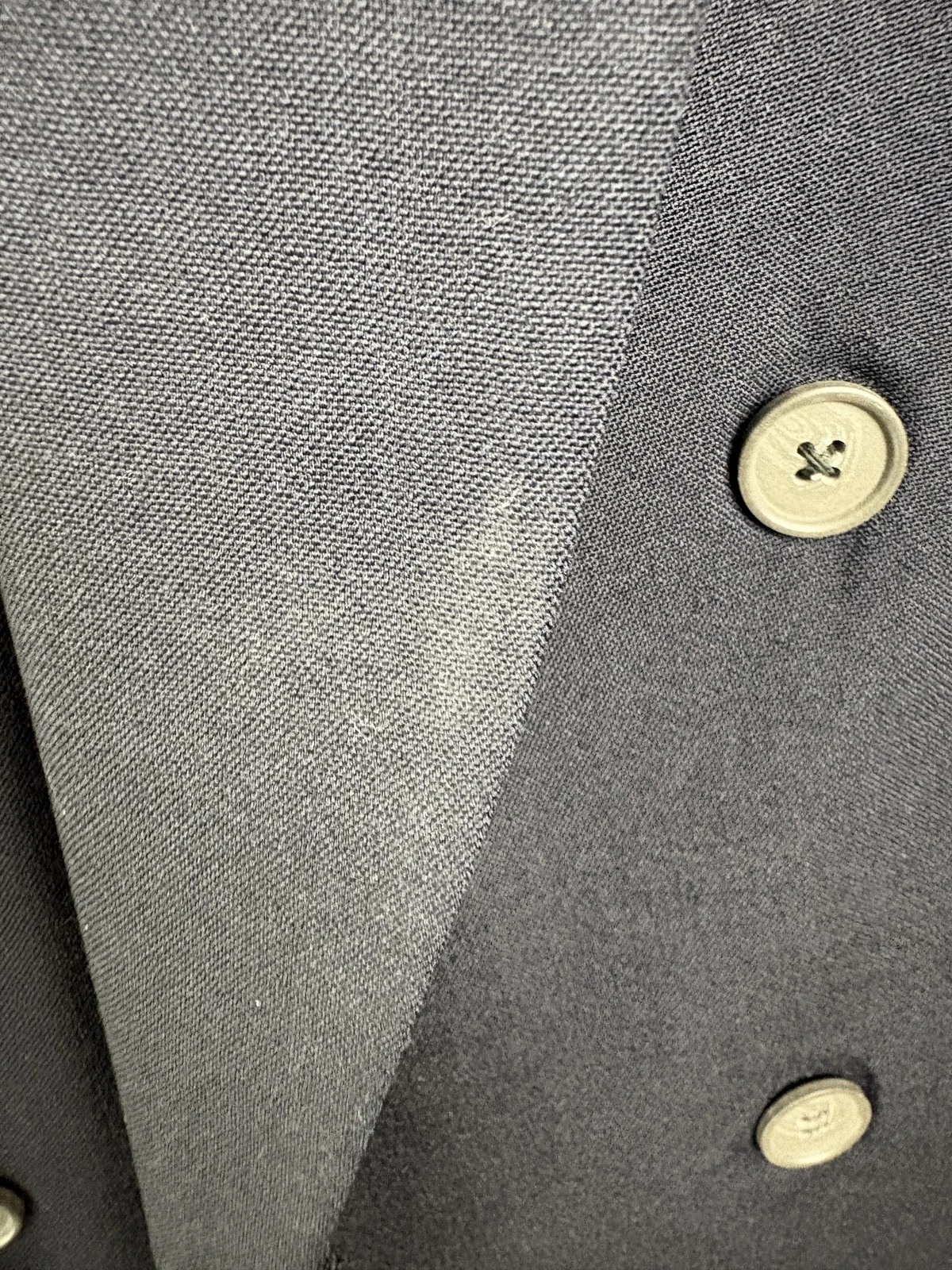 Hertling for Nordstrom Navy Blue 6-Button Double Breasted Wool Blazer – photo 3