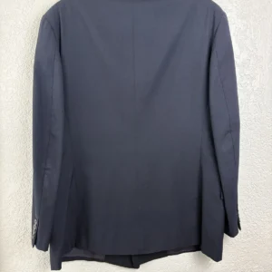 Hertling for Nordstrom Navy Blue 6-Button Double Breasted Wool Blazer – photo 4