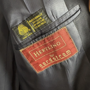 Hertling for Nordstrom Navy Blue 6-Button Double Breasted Wool Blazer – photo 6