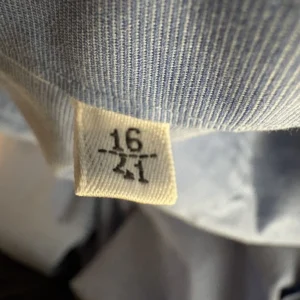 La Corona Roma Men's Blue Button Down Dress Shirt Size 16/21 – photo 4