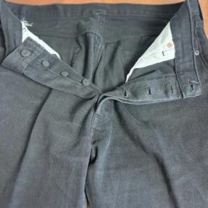 Levi's 501 Black Denim Jeans Men's W36 L32 Classic Fit – photo 5