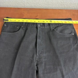 Levi's 501 Black Denim Jeans Men's W36 L32 Classic Fit – photo 6