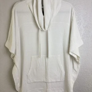 Barefoot Dreams Cozychic Ultra Lite Pullover Hoodie White XXS