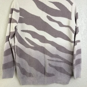 Barefoot Dreams CozyChic Ultra Lite Zebra Ombre Sweater XS BDWCU1870 – photo 2