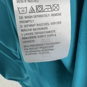Susan Graver Modern Essentials Teal 3/4 Sleeve Top Women's XXS Polyester Blend – photo 4
