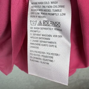 Susan Graver Modern Essentials Pink 3/4 Sleeve Top Women's XXS Polyester Spandex – photo 4