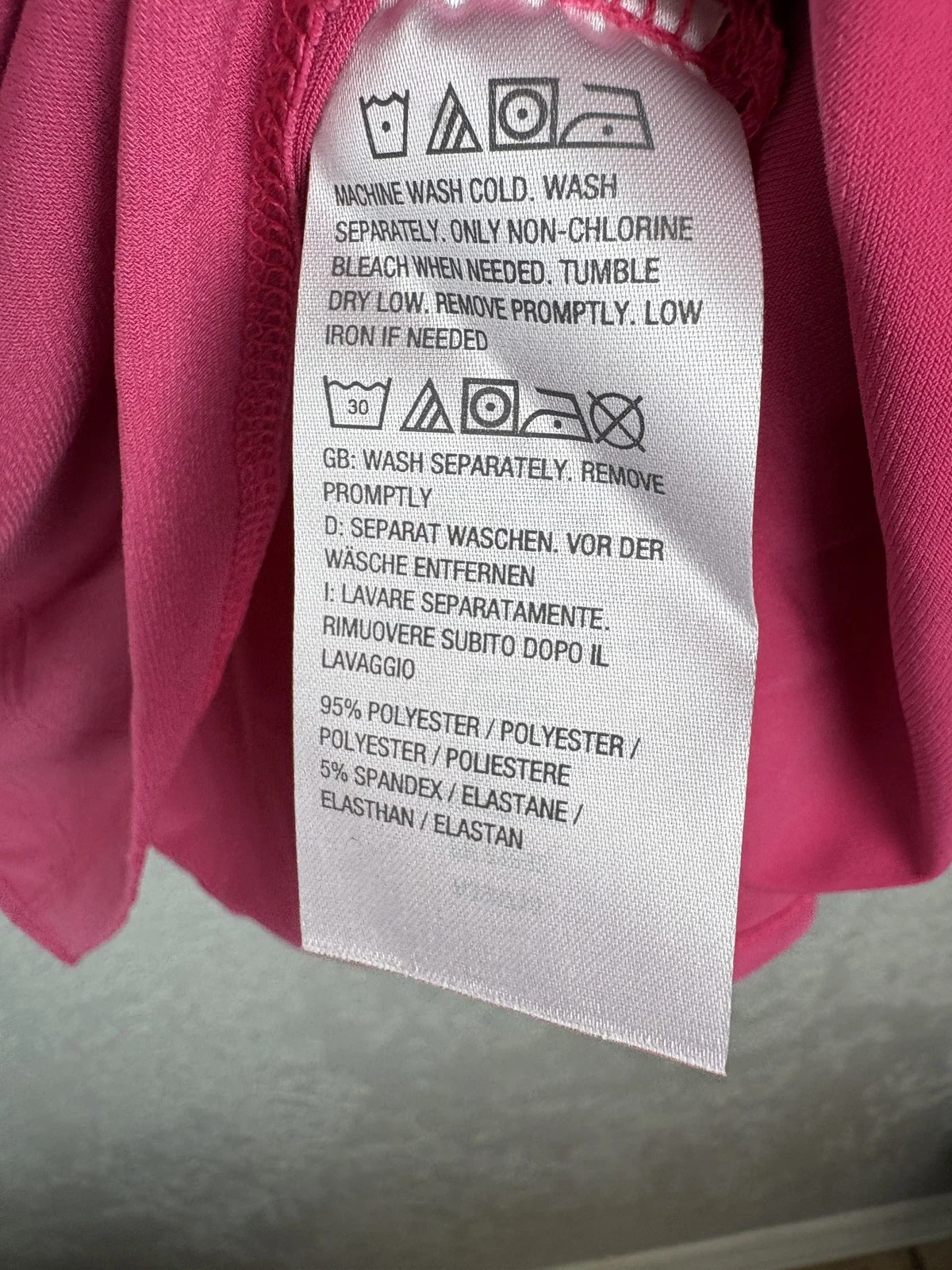 Susan Graver Modern Essentials Pink 3/4 Sleeve Top Women's XXS Polyester Spandex – photo 4