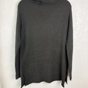 BP. Women's Black Ribbed Turtleneck Sweater Tunic Size XS – photo 2