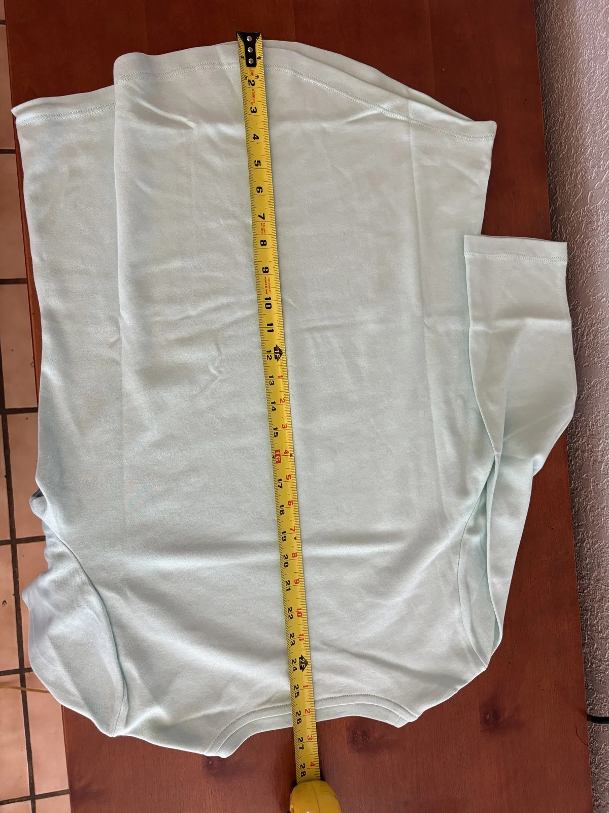 Isaac Mizrahi Live! Essentials Women's Mint Green 3/4 Sleeve Top Size S – photo 6