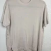 Barefoot Dreams Malibu Collection Modal Spandex T-Shirt Women's XS Beige