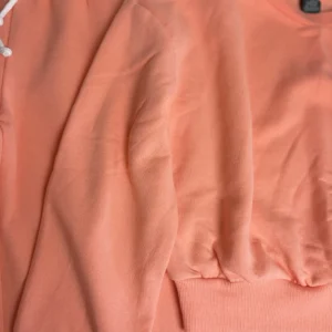 Wild Fable Women's Peach Cropped Sweatshirt & Jogger Set Size S – photo 2