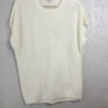 Barefoot Dreams CozyChic Ultra Lite Knit Top Sweater XS Cream