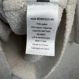 Barefoot Dreams CozyChic Lite V-Neck Pullover Sweater Cream Women's XS – photo 4