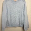 Philosophy Republic Clothing Women's Blue Crew Neck Sweater Size S/P