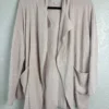 Barefoot Dreams CozyChic Ultra Lite Knit Hooded Cardigan Pink Size S