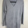 Barefoot Dreams Cozychic Ultra Lite V-Neck Tunic Sweater Blue XS BDWCU21612