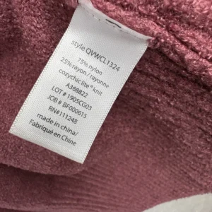 Barefoot Dreams CozyChic Lite Hooded Cardigan XS Mauve Pink – photo 4