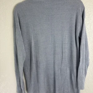 Barefoot Dreams CozyChic Ultra Lite V-Neck Pullover Sweater Blue XS – photo 2