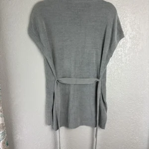 Barefoot Dreams CozyChic Ultra Lite Knit Sweater Top Gray XS – photo 2
