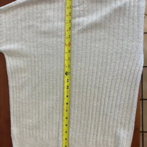 Barefoot Dreams CozyChic Lite Ribbed V-Neck Sweater XS Cream – photo 6