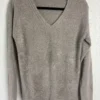 Barefoot Dreams CozyChic Lite V-Neck Pullover Sweater Taupe Tall XS