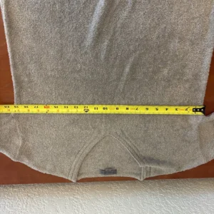 Barefoot Dreams CozyChic Lite V-Neck Pullover Sweater Taupe Tall XS – photo 5