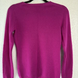 Charter Club Luxury Cashmere Sweater XS Magenta Crew Neck Long Sleeve – photo 2