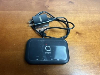 Alcatel Mobile Wi-Fi Hotspot Portable Router with AC Power Adapter - Black