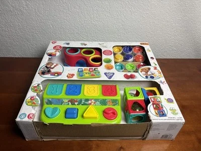 Play Shape & Block Activity Set 22 Pieces Baby Toddler Educational Toy 07386