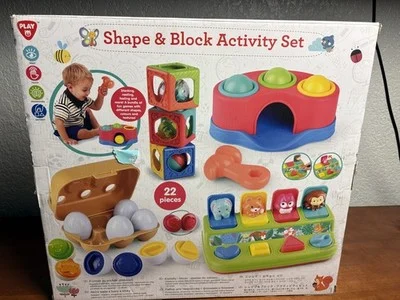 Play Shape & Block Activity Set 22 Pieces Baby Toddler Educational Toy 07386 – photo 7
