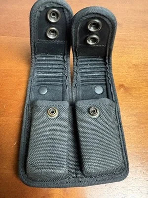 Bianchi International Double Magazine Pouch Nylon Tactical Holster Black – photo 4