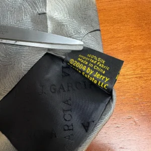 J Garcia 100% Silk Tie Banyan Trees II Collection Thirty-Five Vintage 2004 – photo 3
