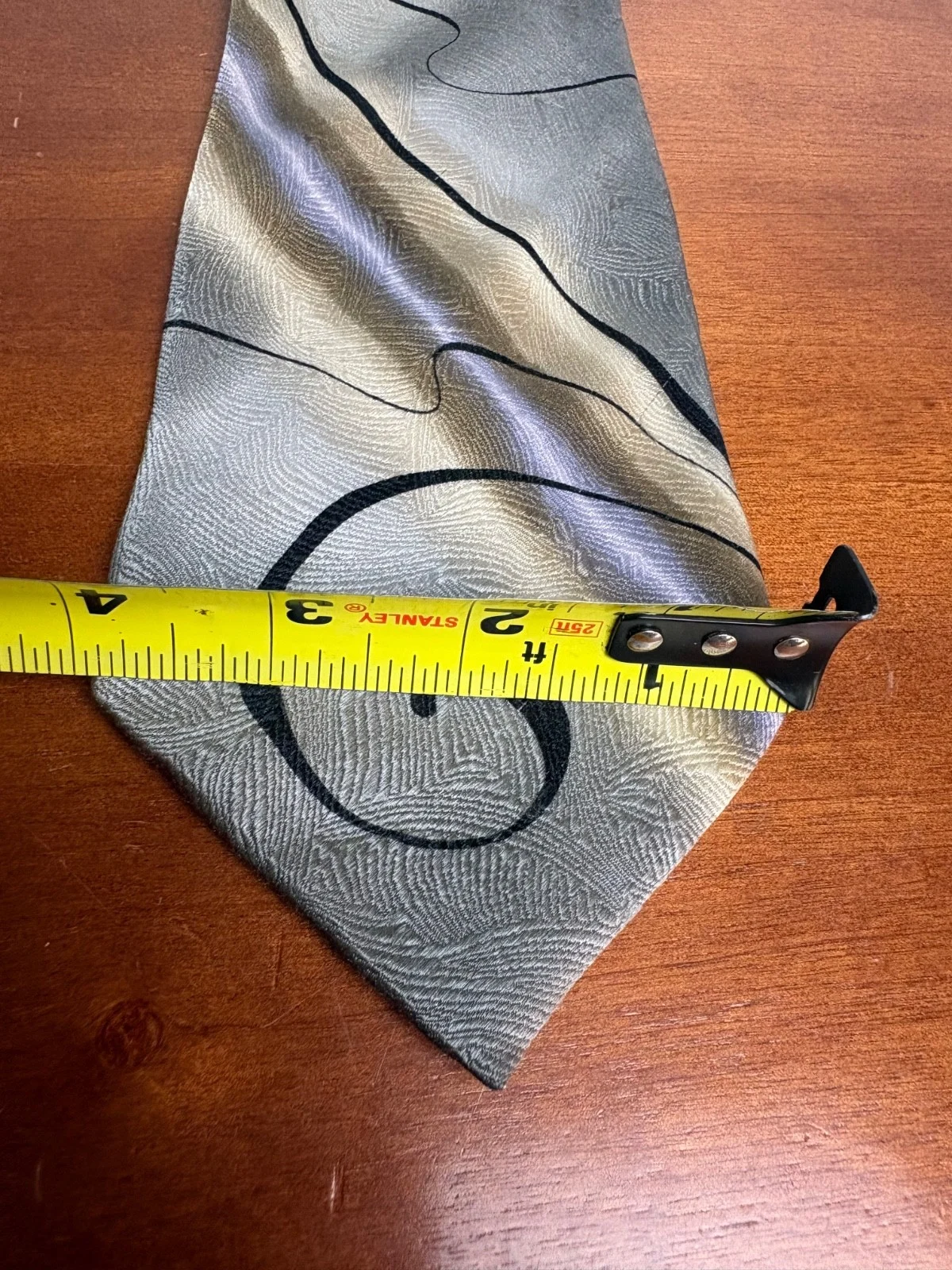 J Garcia 100% Silk Tie Banyan Trees II Collection Thirty-Five Vintage 2004 – photo 7