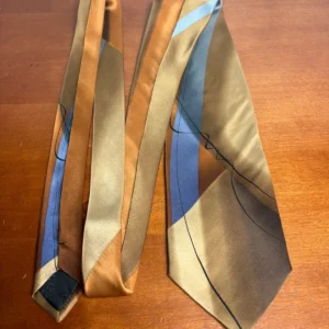 J Garcia 100% Silk Tie Volcano Collection Thirty-Four Abstract Vintage 2003 – photo 3