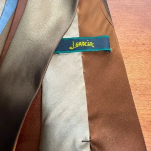 J Garcia 100% Silk Tie Volcano Collection Thirty-Four Abstract Vintage 2003 – photo 8
