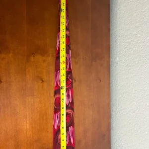 J. Garcia South of the Border Collection 38 Silk Tie Abstract Red Pink Swirl – photo 8