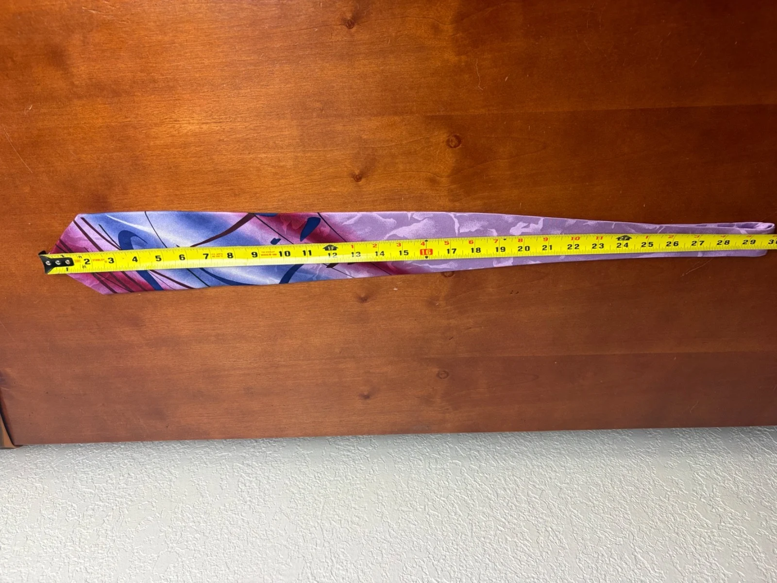J. Garcia Hieroglyphics Collection 40 Silk Tie Abstract Purple Pink Blue 2005 – photo 8