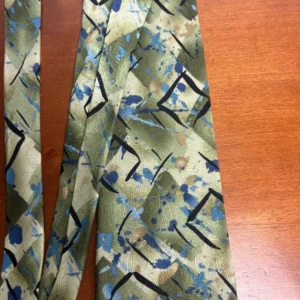J. Garcia Arizona Collection 28 Silk Tie Vintage Abstract Green Blue 1996 – photo 4