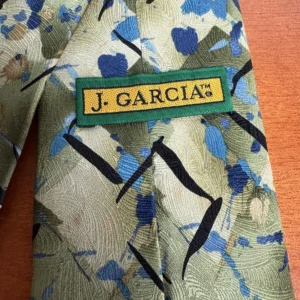 J. Garcia Arizona Collection 28 Silk Tie Vintage Abstract Green Blue 1996 – photo 7
