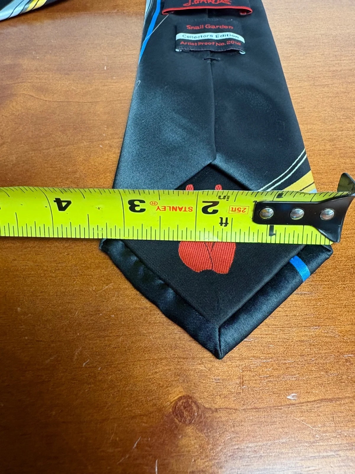 J. Garcia Snail Garden Collectors Edition Necktie Artist Proof No 2014 Black – photo 11