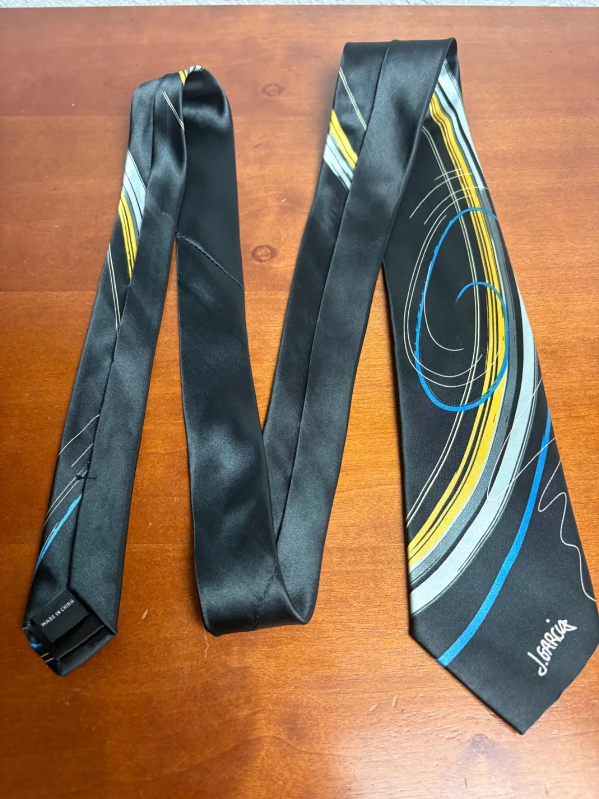 J. Garcia Snail Garden Collectors Edition Necktie Artist Proof No 2014 Black – photo 4