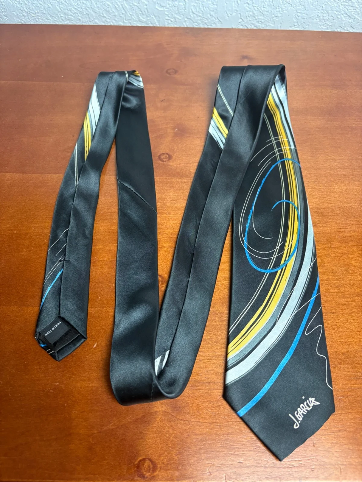 J. Garcia Snail Garden Collectors Edition Necktie Artist Proof No 2014 Black – photo 7