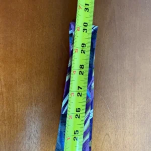 J. Garcia Silk Necktie "Zoot" Collection Fifty-Four Purple Abstract Art Tie – photo 8