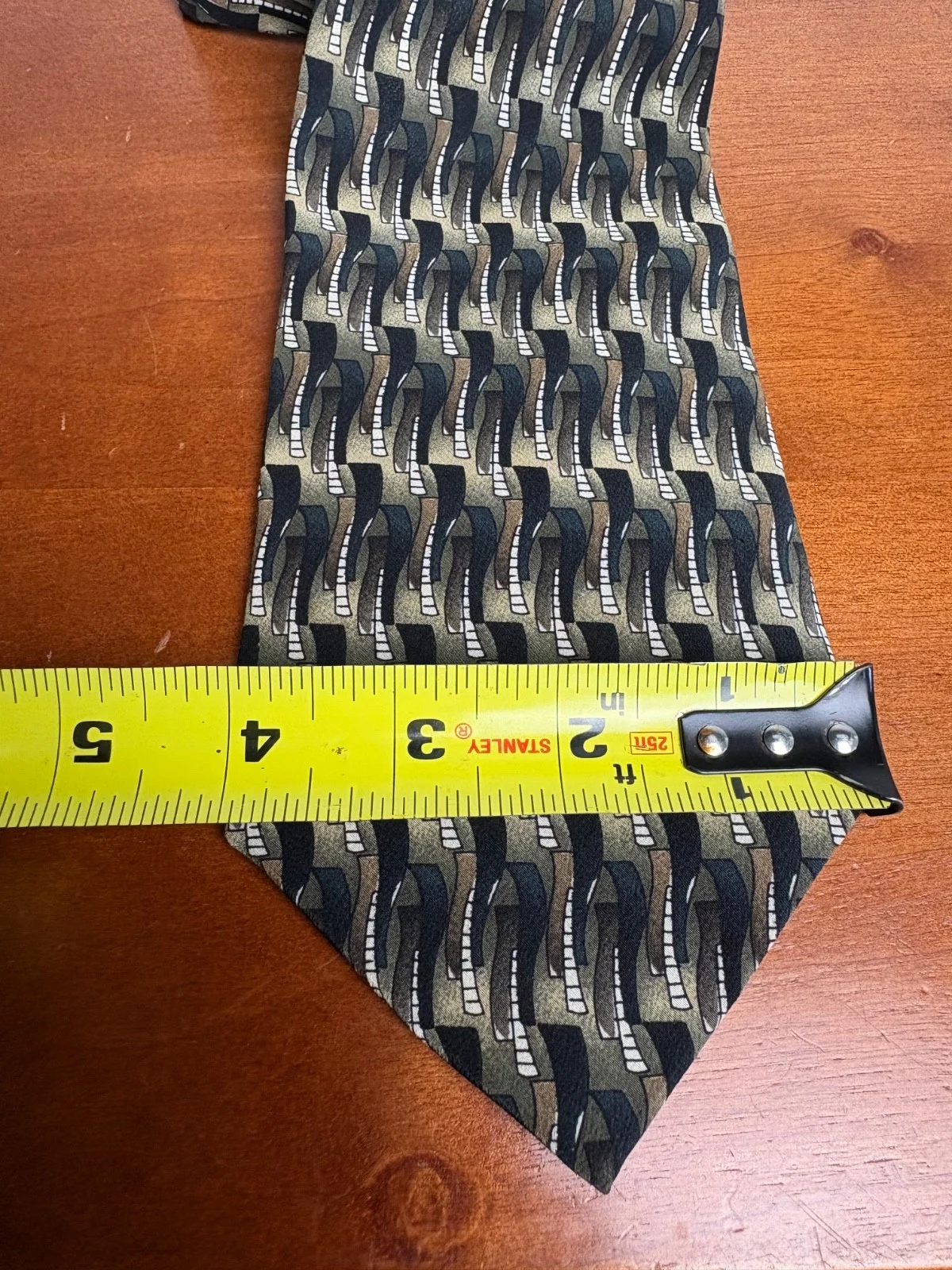 J. Garcia "Drummers Collection Seventeen" Silk Necktie Vintage 1996 Abstract – photo 3