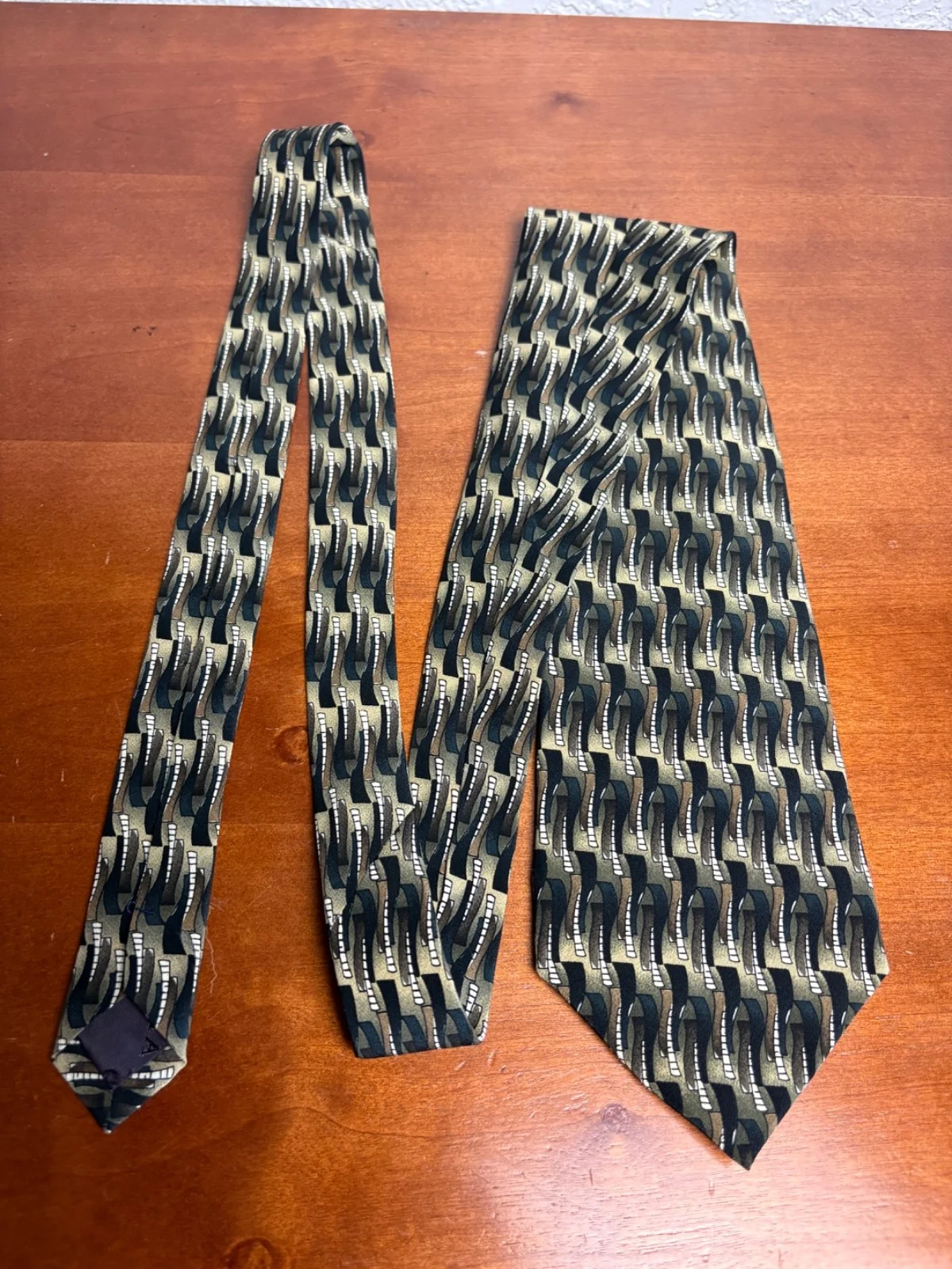 J. Garcia "Drummers Collection Seventeen" Silk Necktie Vintage 1996 Abstract – photo 4