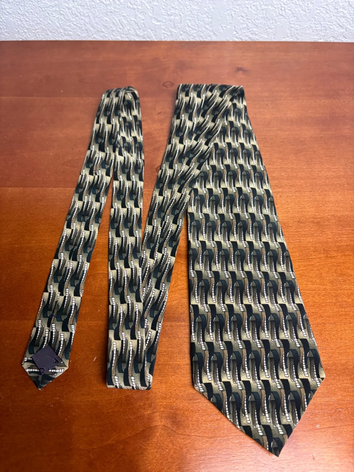 J. Garcia "Drummers Collection Seventeen" Silk Necktie Vintage 1996 Abstract – photo 7